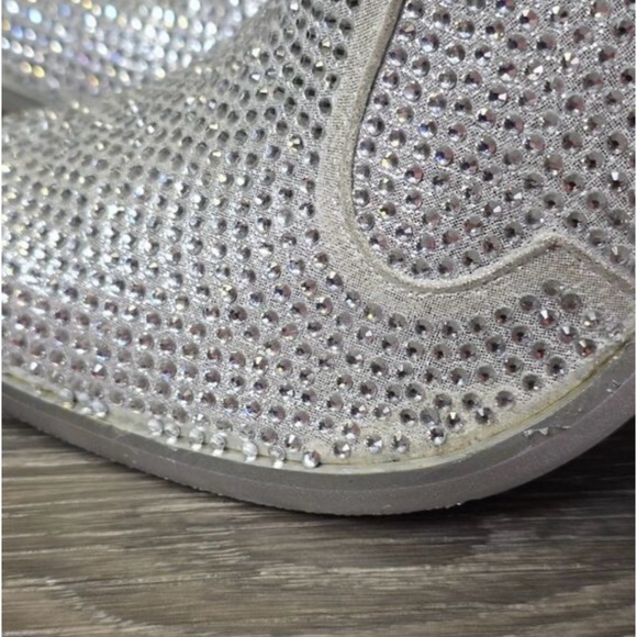 New Azalea Wang Rhinestone Crystal Embellished Cowboy Boots 11 🌟🌟 - Picture 6 of 13